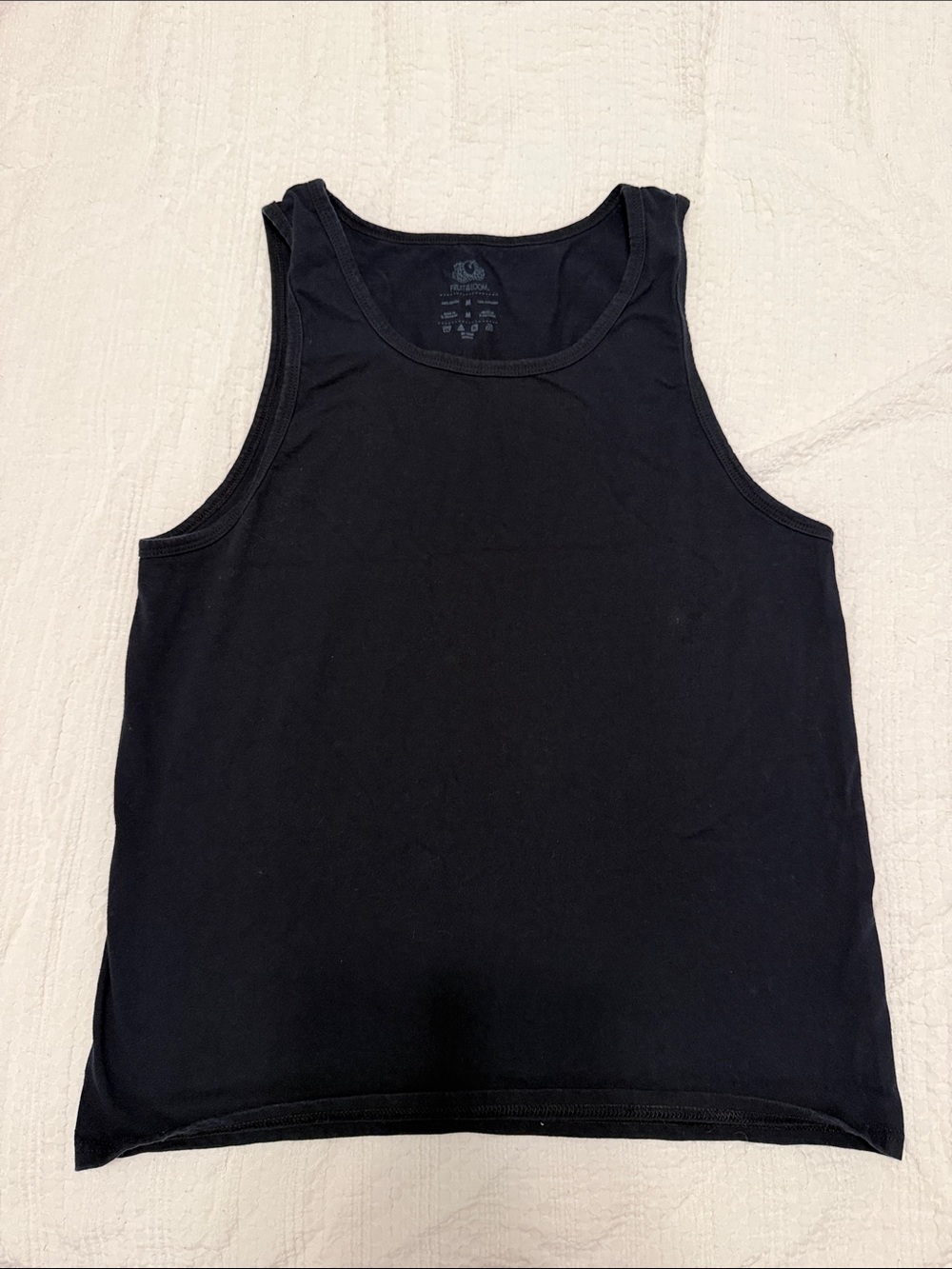 Fruit of the Loom Black Men's Tank Top - bundle and save!